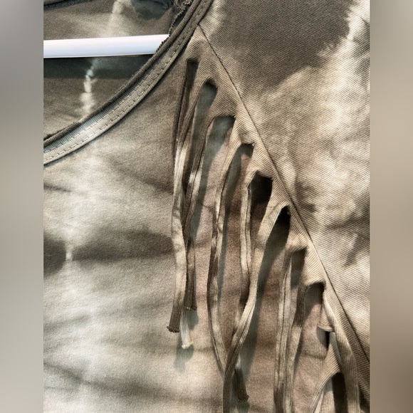 Vocal Fringe Tie Dye Tee Shirt - Picture 3 of 5